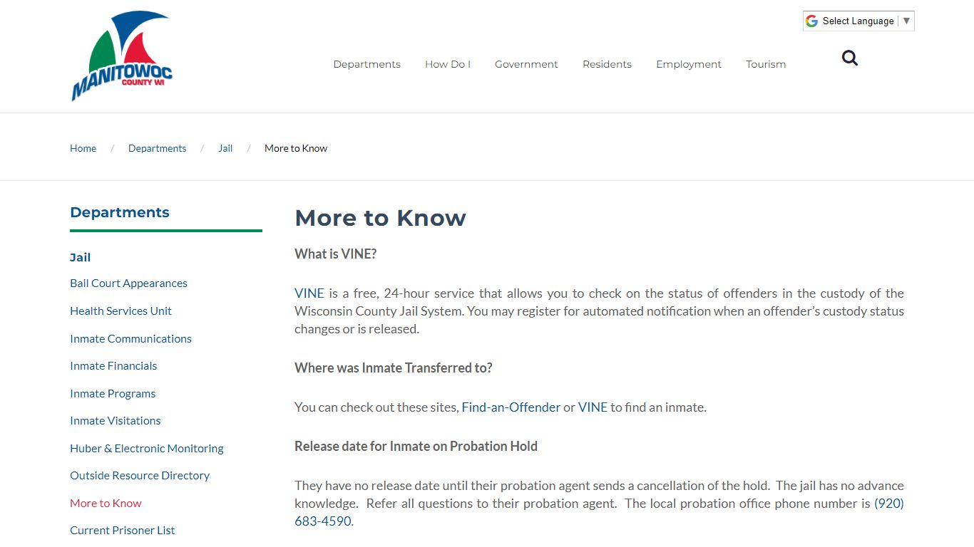 Manitowoc County - More to Know - Manitowoc County